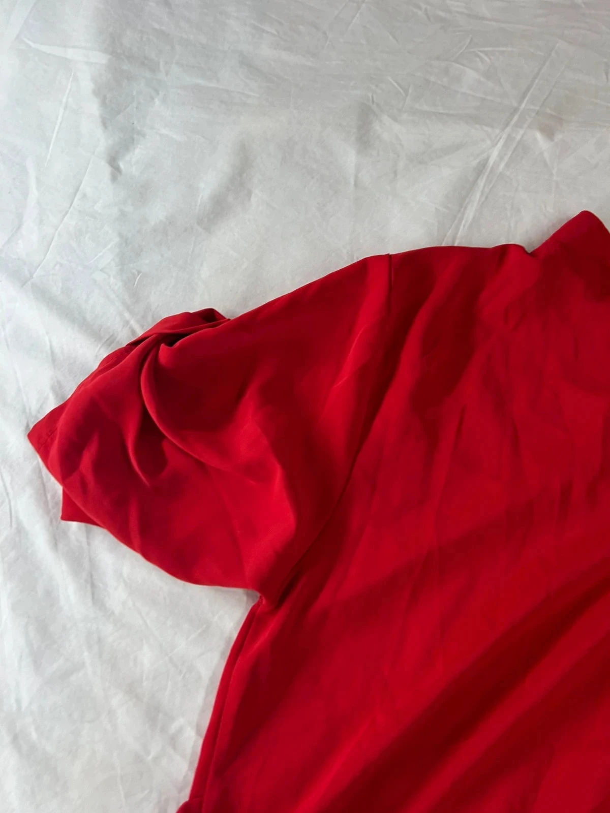 Vestido largo rojo vintage – photo 4